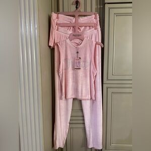 Juicy Couture Pink Pajama Set